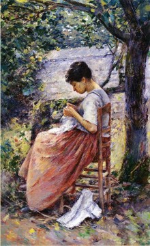 Theodore Robinson Painting - The Layette Theodore Robinson